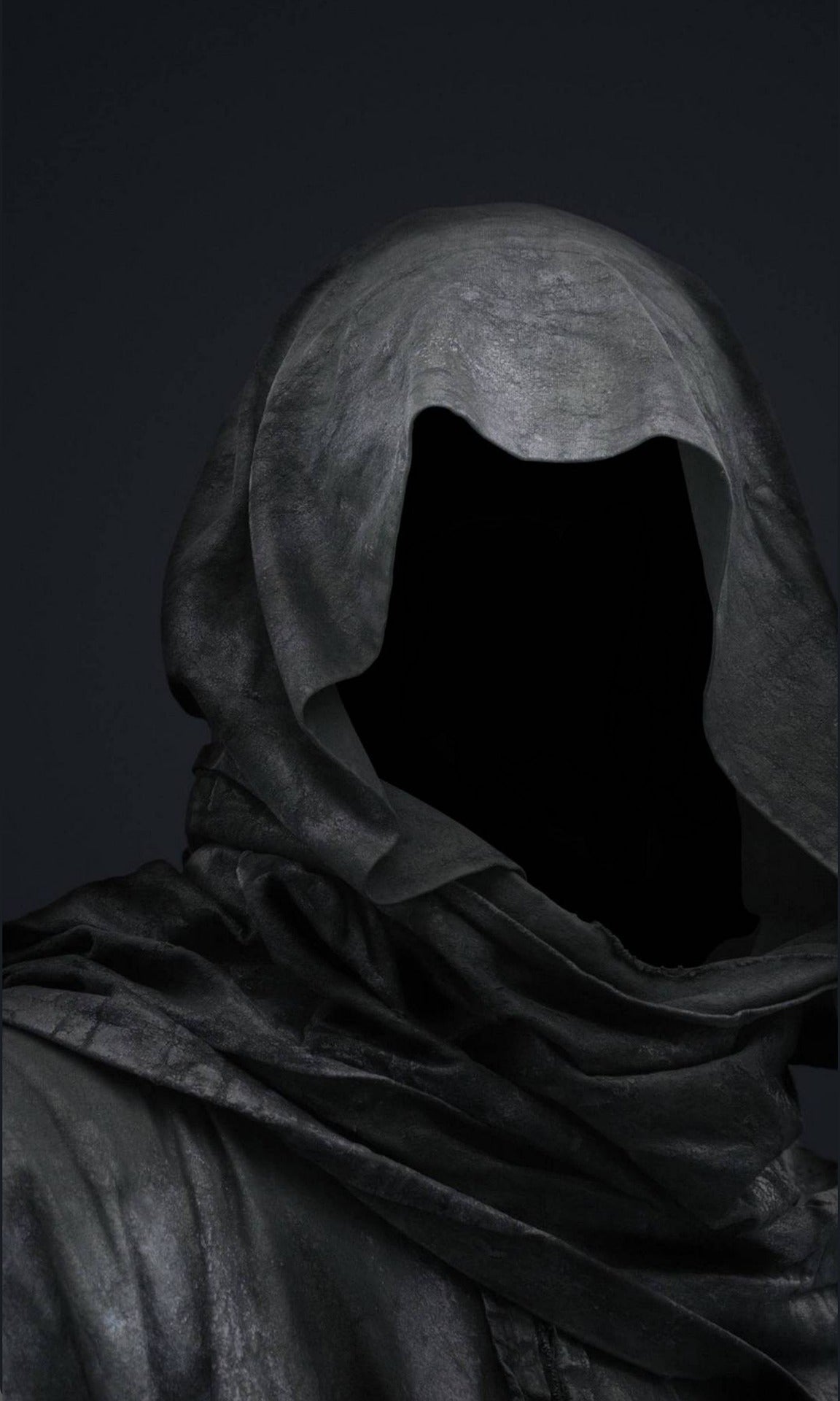 Charcoal-black Women's Woolen Cape