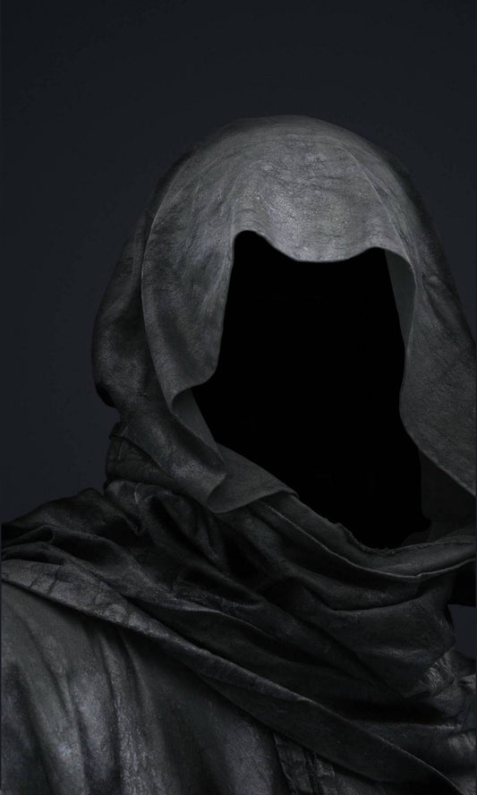Charcoal-black Women's Woolen Cape